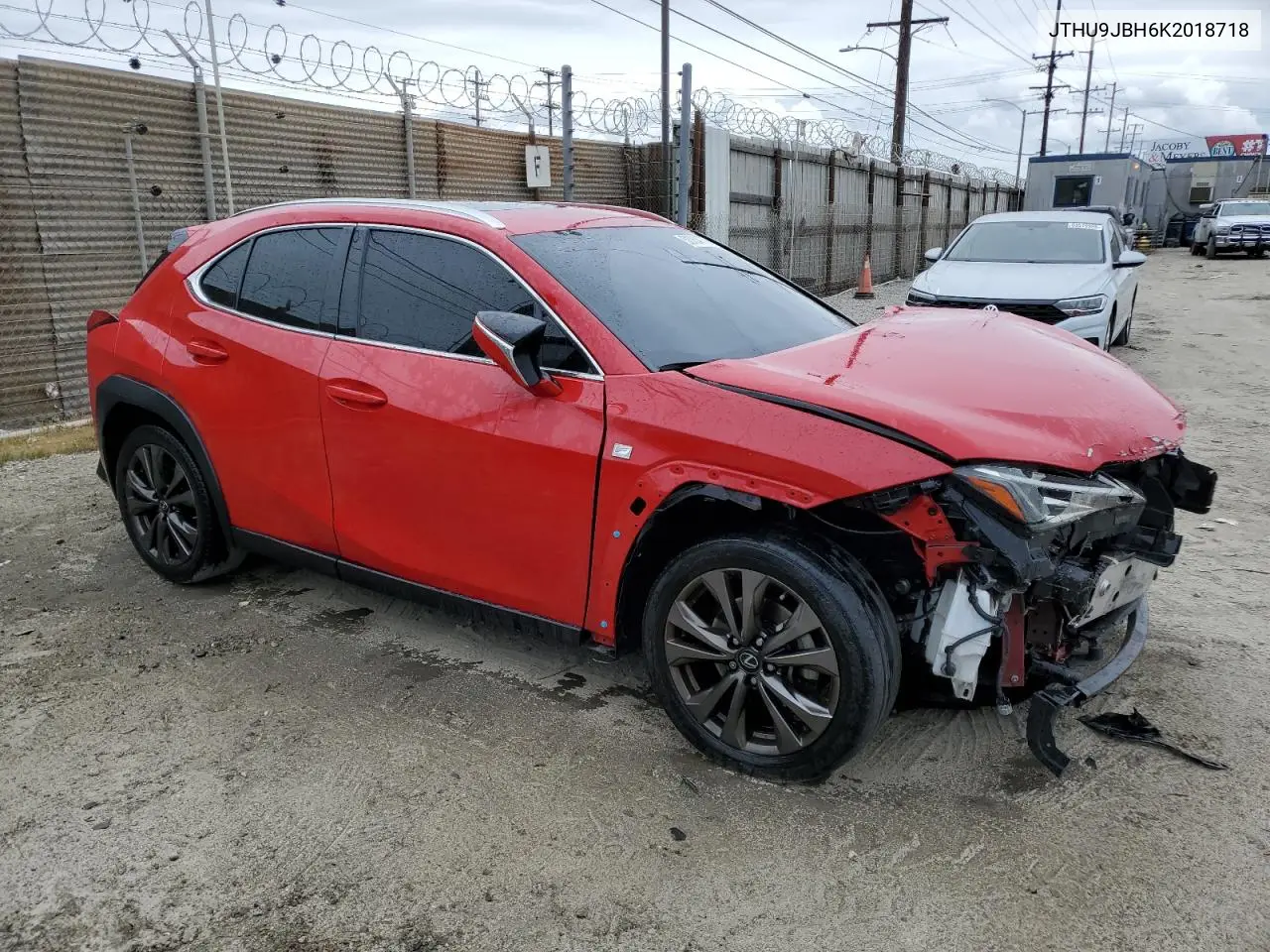 2019 Lexus Ux 250H VIN: JTHU9JBH6K2018718 Lot: 53734775