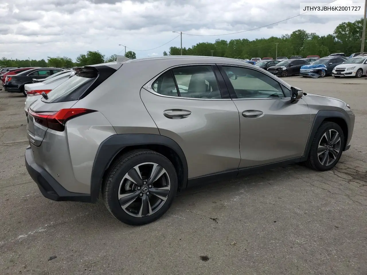2019 Lexus Ux 200 VIN: JTHY3JBH6K2001727 Lot: 54767265