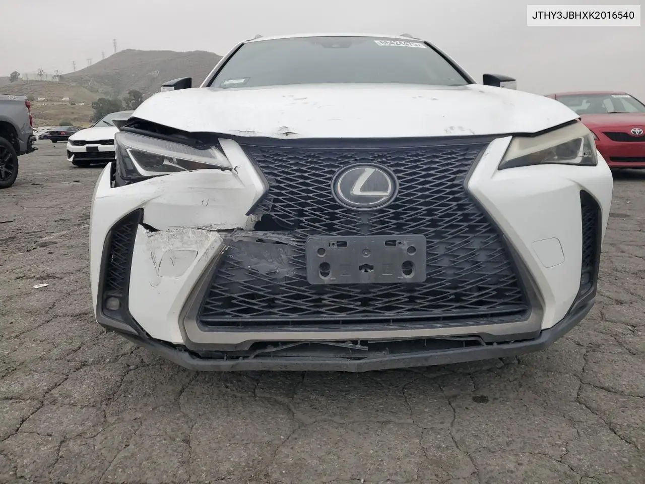 2019 Lexus Ux 200 VIN: JTHY3JBHXK2016540 Lot: 55424475