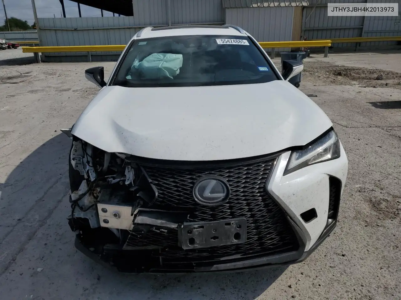 2019 Lexus Ux 200 VIN: JTHY3JBH4K2013973 Lot: 55424885