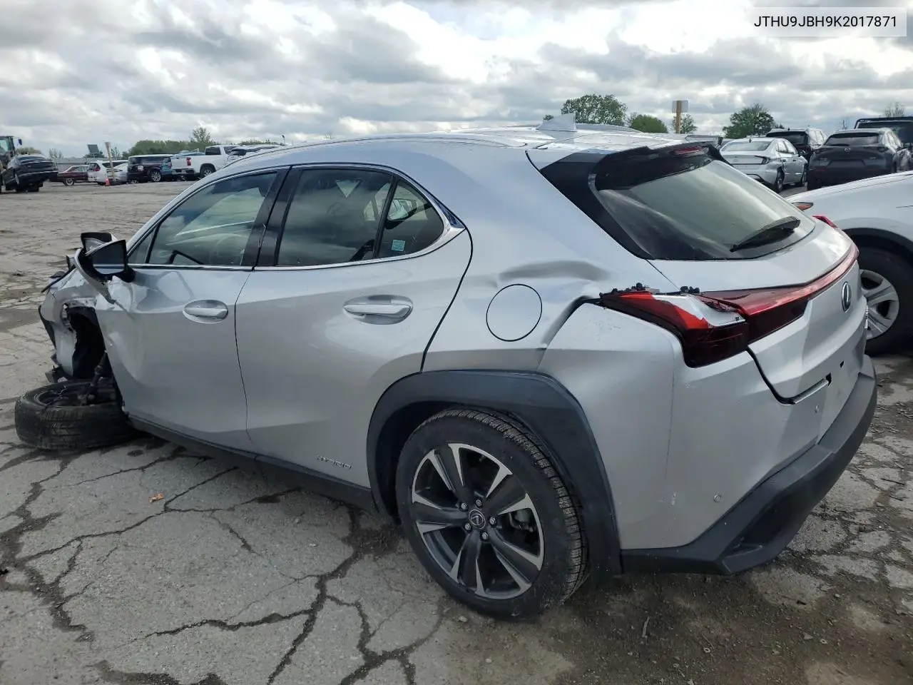 2019 Lexus Ux 250H VIN: JTHU9JBH9K2017871 Lot: 55569565