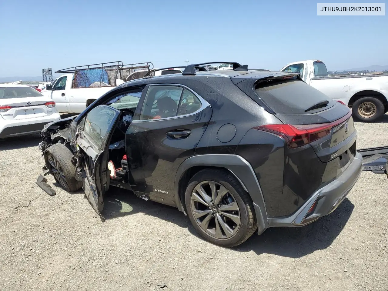 2019 Lexus Ux 250H VIN: JTHU9JBH2K2013001 Lot: 59142205