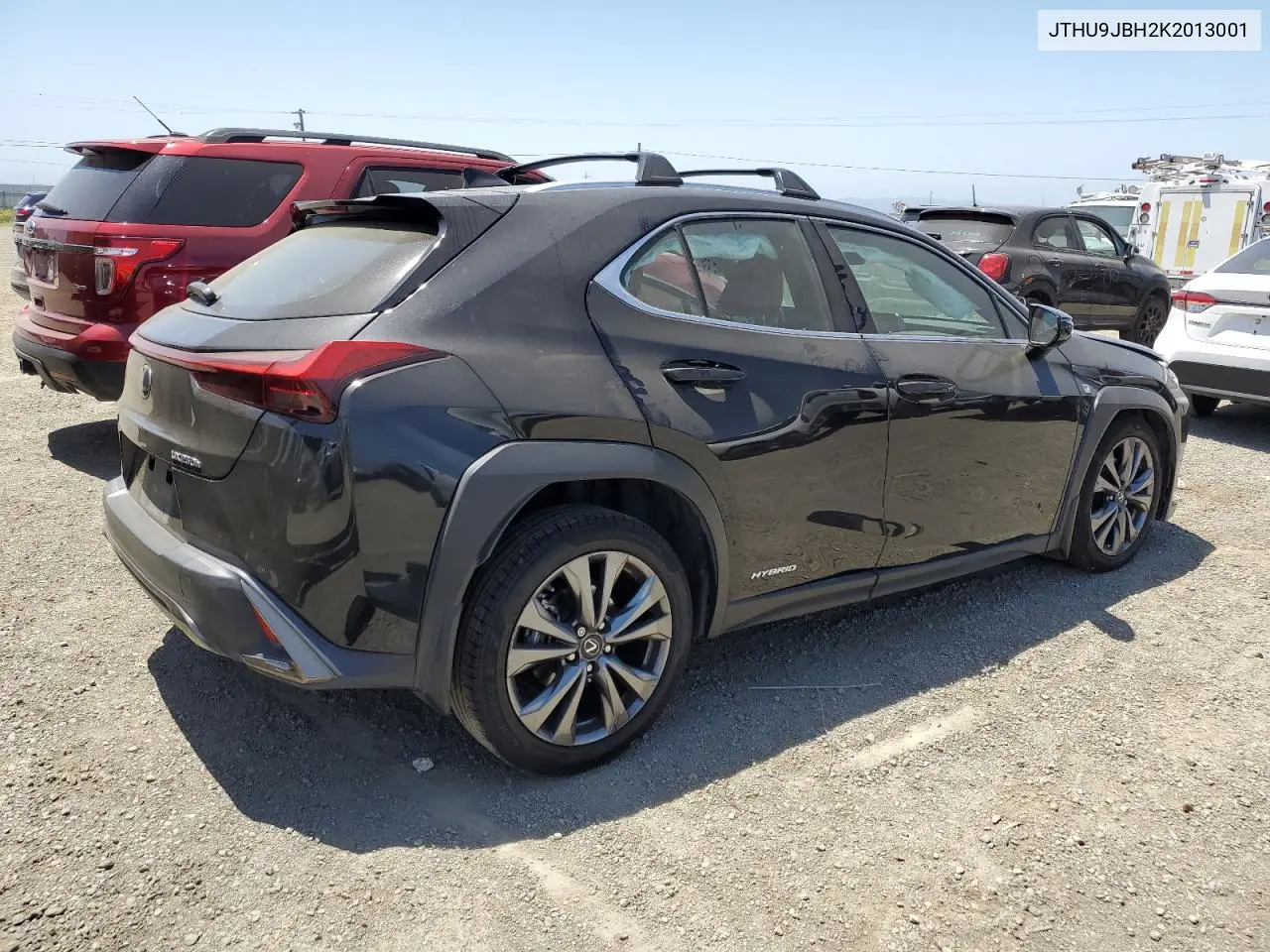 2019 Lexus Ux 250H VIN: JTHU9JBH2K2013001 Lot: 59142205