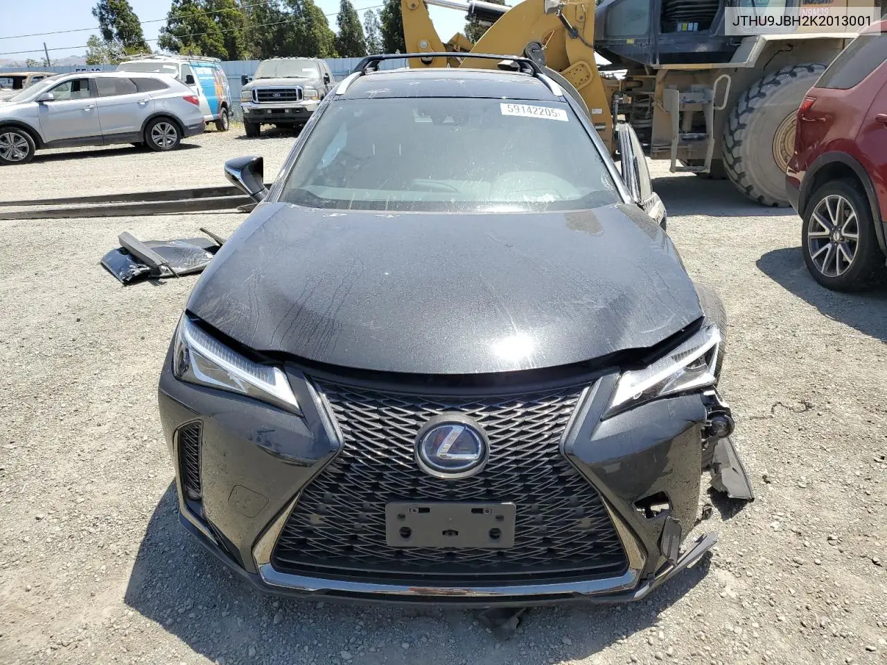 2019 Lexus Ux 250H VIN: JTHU9JBH2K2013001 Lot: 59142205