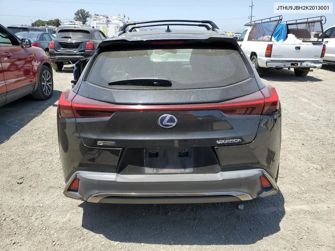 2019 Lexus Ux 250H VIN: JTHU9JBH2K2013001 Lot: 59142205