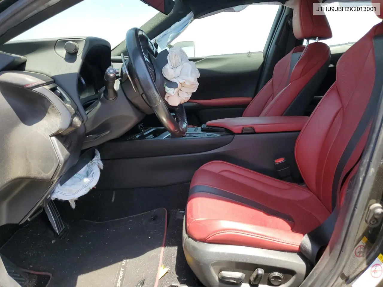 2019 Lexus Ux 250H VIN: JTHU9JBH2K2013001 Lot: 59142205