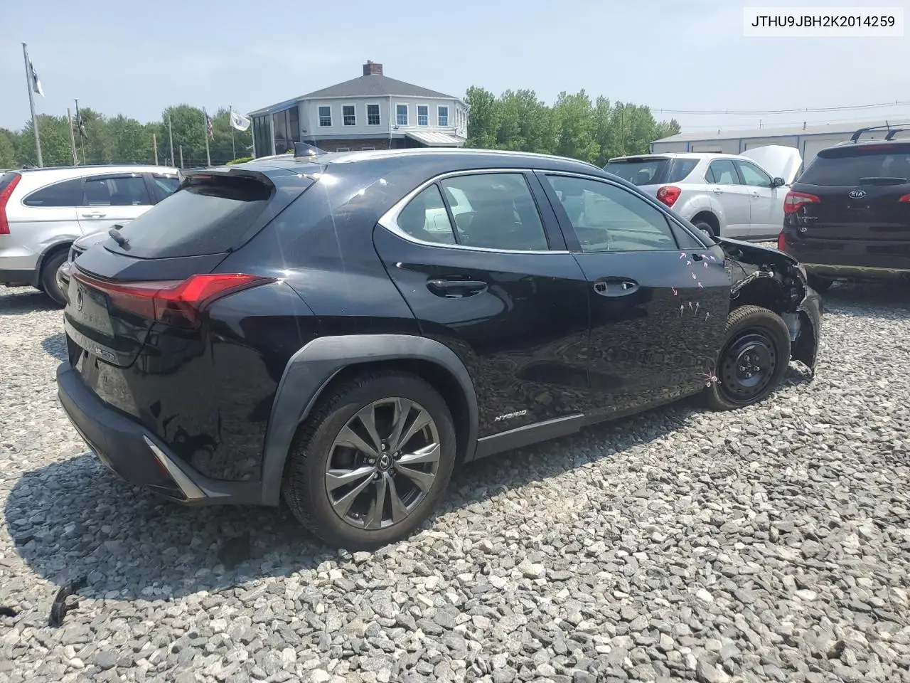 2019 Lexus Ux 250H VIN: JTHU9JBH2K2014259 Lot: 59742055