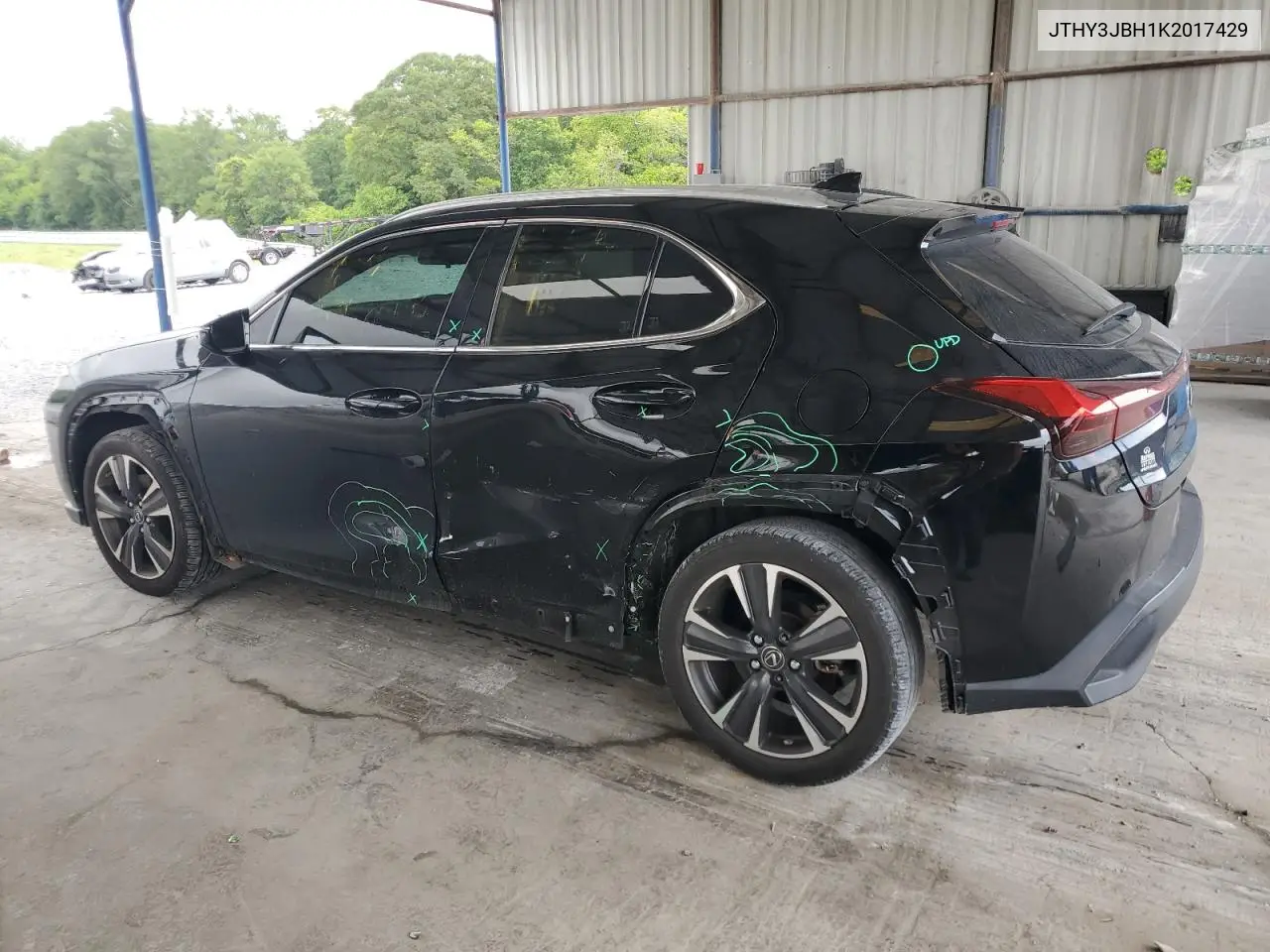 2019 Lexus Ux 200 VIN: JTHY3JBH1K2017429 Lot: 59919205