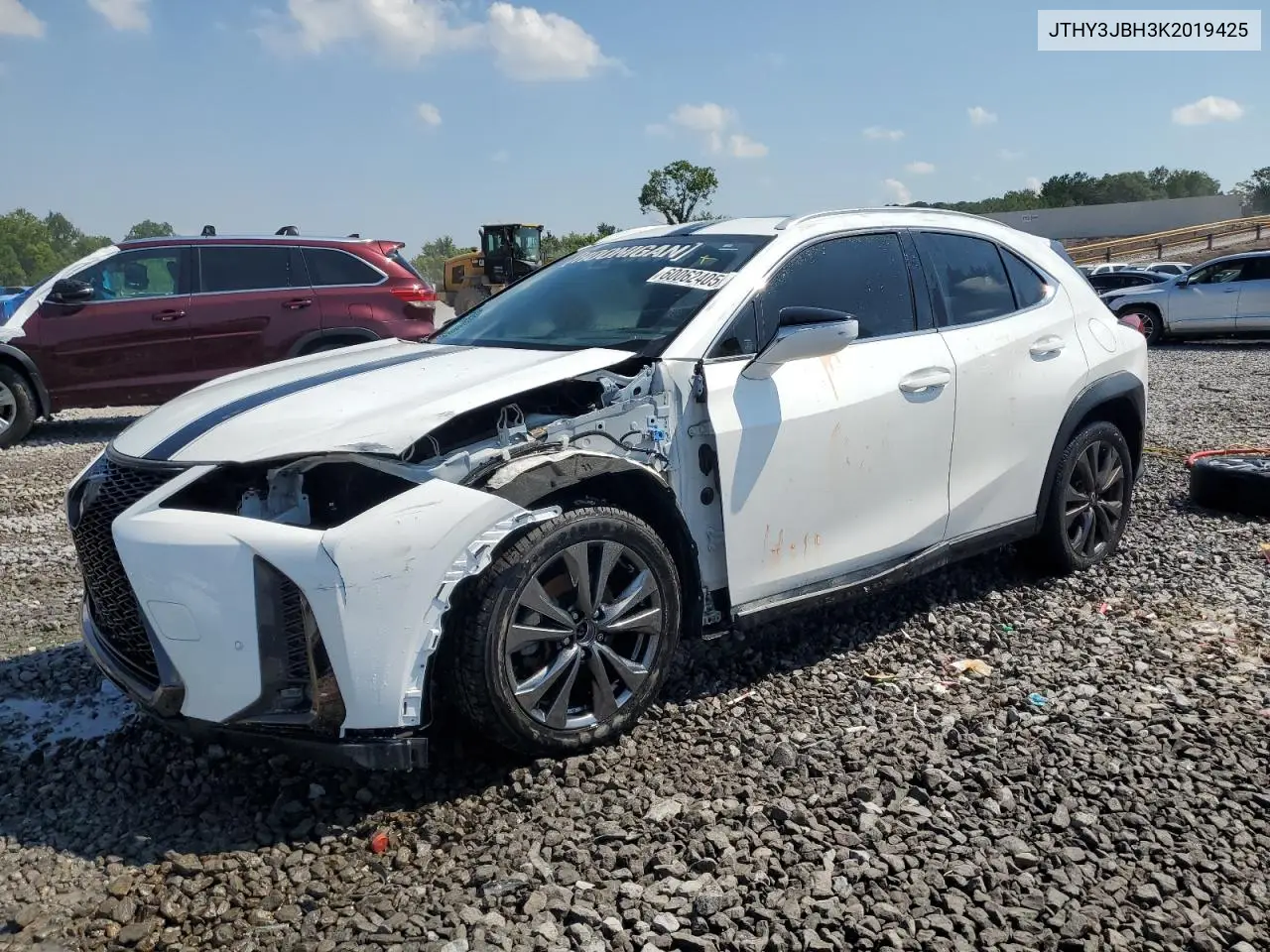 2019 Lexus Ux 200 VIN: JTHY3JBH3K2019425 Lot: 60062405