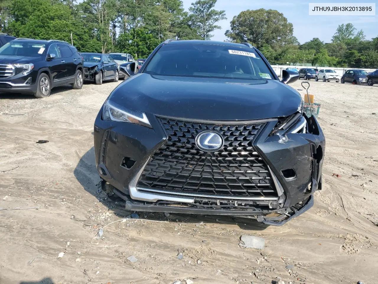 2019 Lexus Ux 250H VIN: JTHU9JBH3K2013895 Lot: 60231185