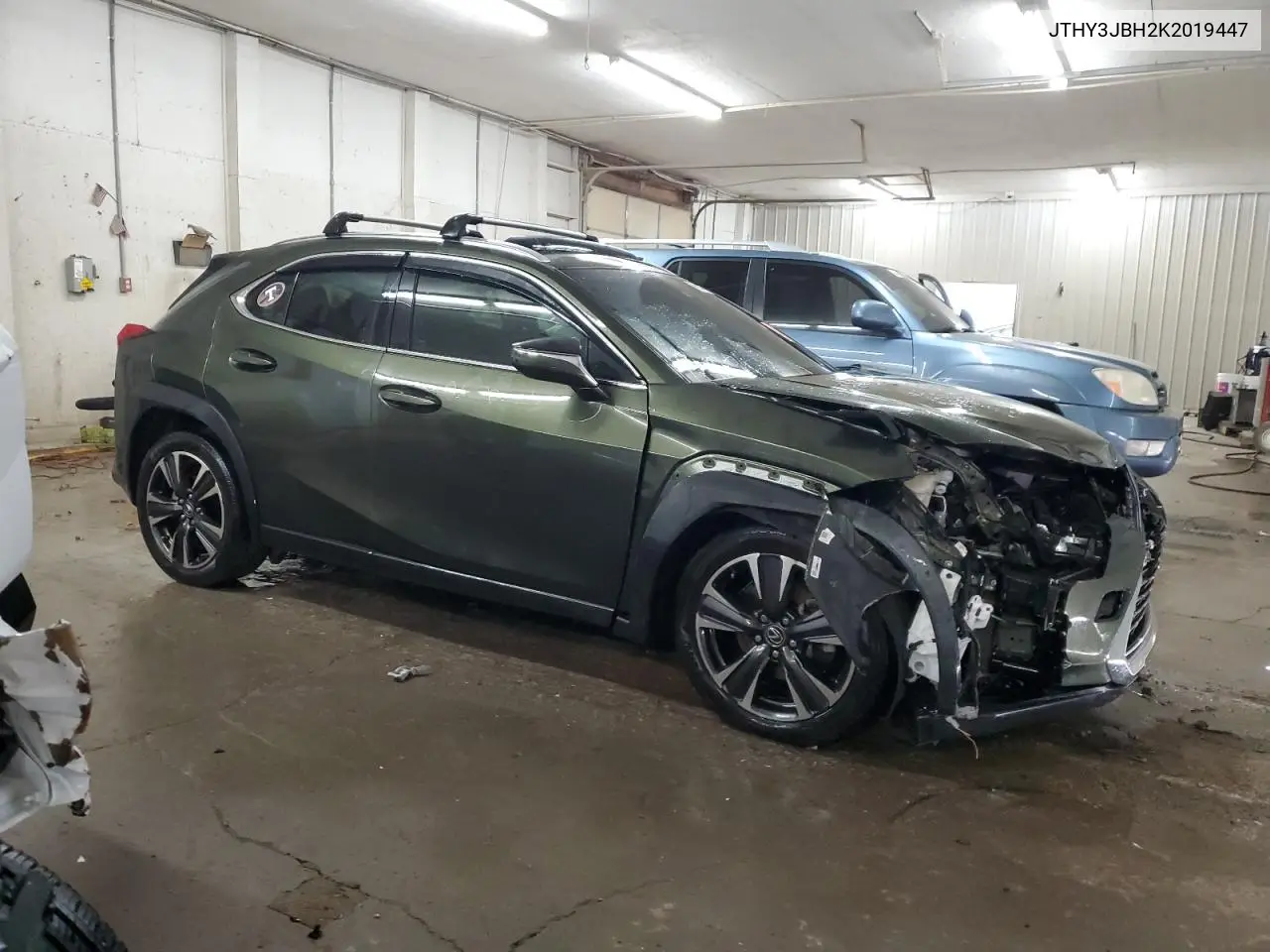 2019 Lexus Ux 200 VIN: JTHY3JBH2K2019447 Lot: 60448565