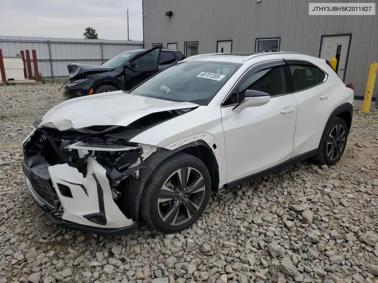 2019 Lexus Ux 200 VIN: JTHY3JBH5K2011827 Lot: 60701205