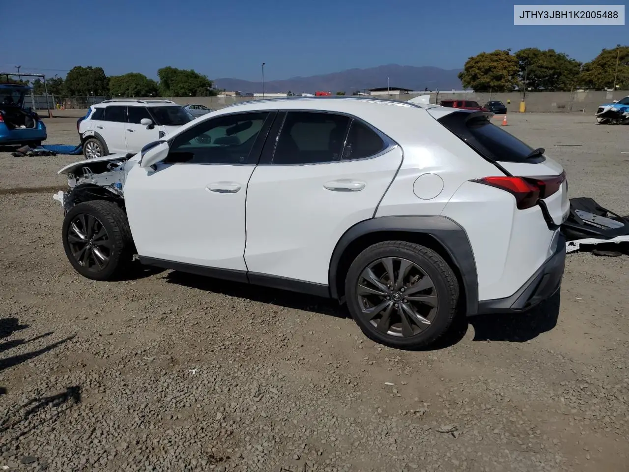 2019 Lexus Ux 200 VIN: JTHY3JBH1K2005488 Lot: 60835025