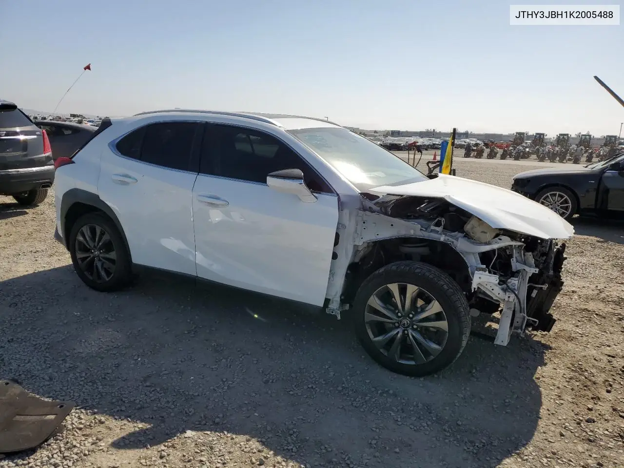 2019 Lexus Ux 200 VIN: JTHY3JBH1K2005488 Lot: 60835025