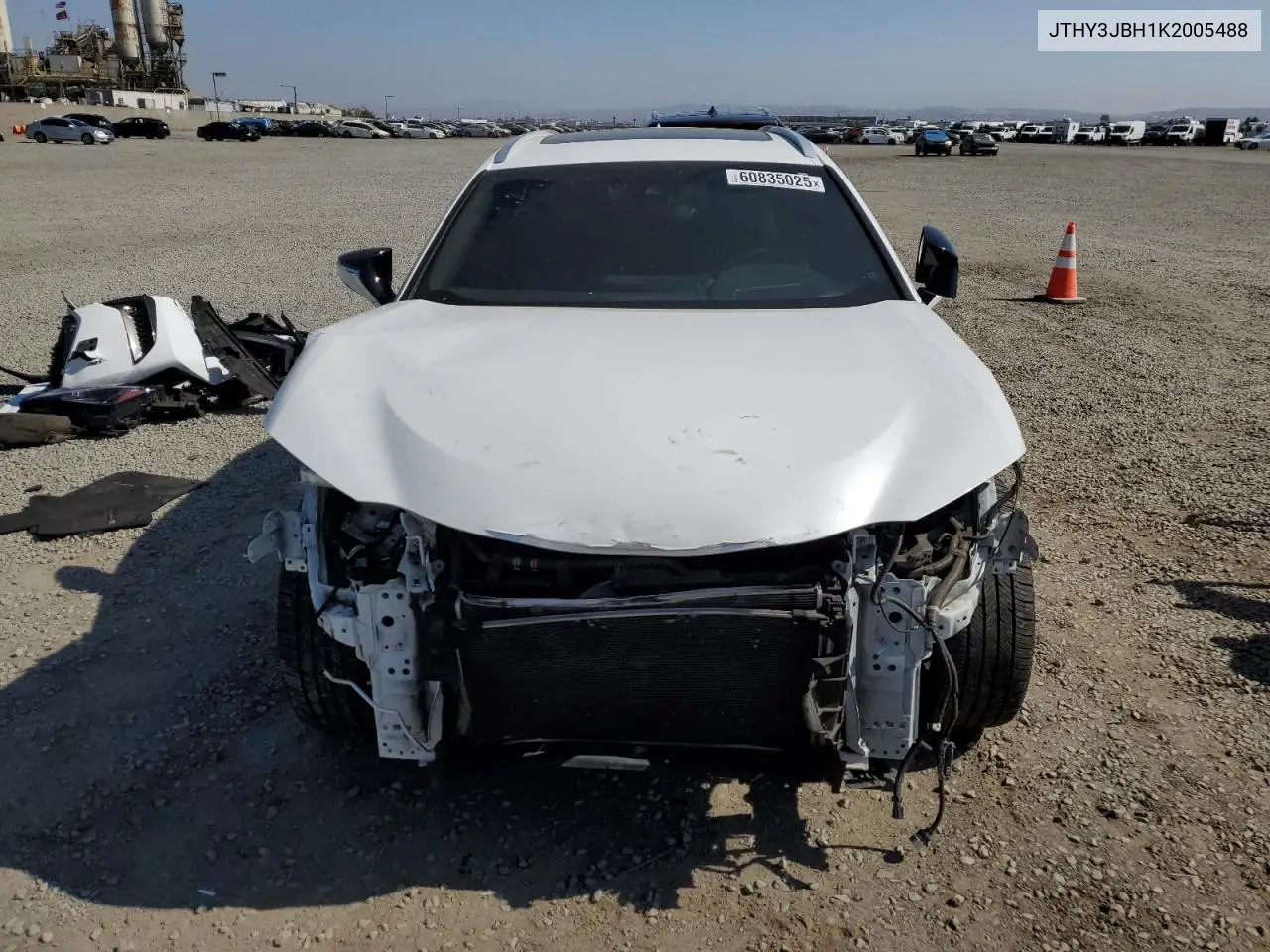 2019 Lexus Ux 200 VIN: JTHY3JBH1K2005488 Lot: 60835025
