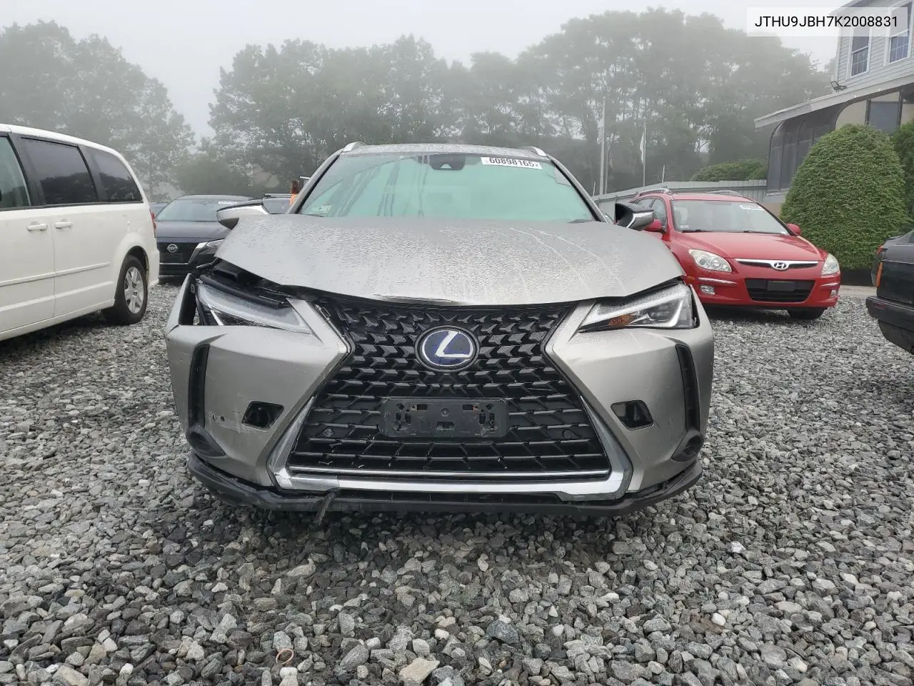 2019 Lexus Ux 250H VIN: JTHU9JBH7K2008831 Lot: 60898165