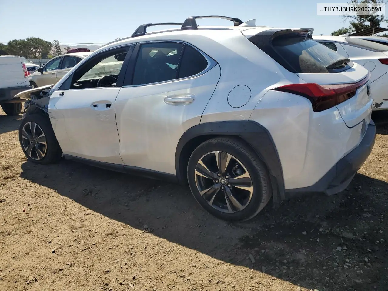 2019 Lexus Ux 200 VIN: JTHY3JBH9K2003598 Lot: 62897855