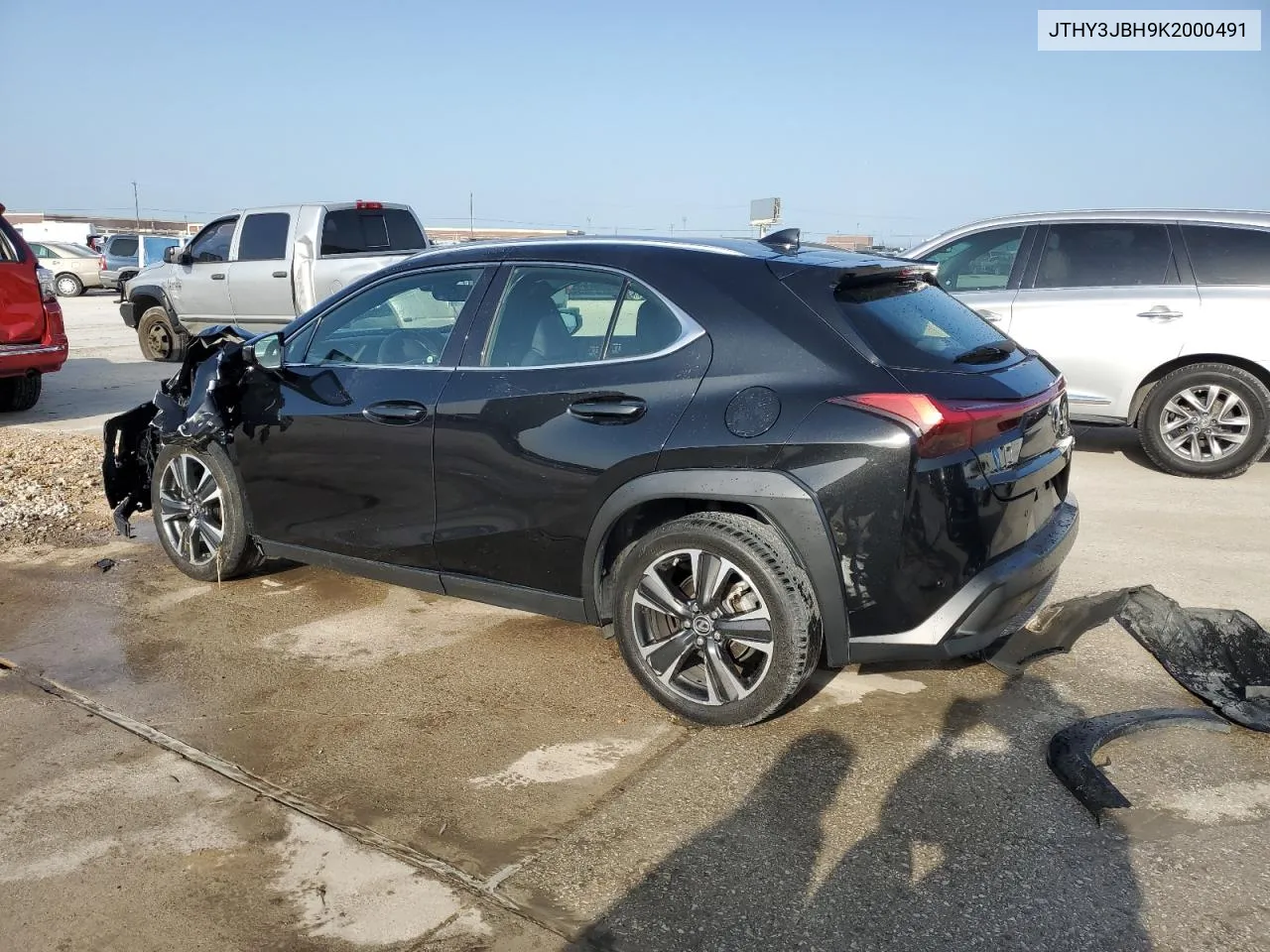 2019 Lexus Ux 200 VIN: JTHY3JBH9K2000491 Lot: 63105414