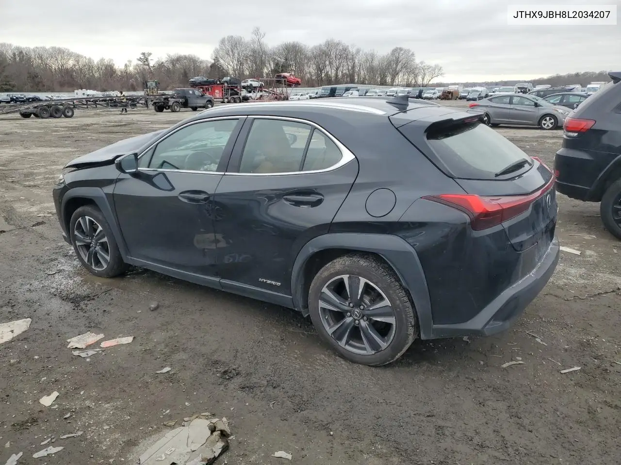 2020 Lexus Ux 250H VIN: JTHX9JBH8L2034207 Lot: 46160515