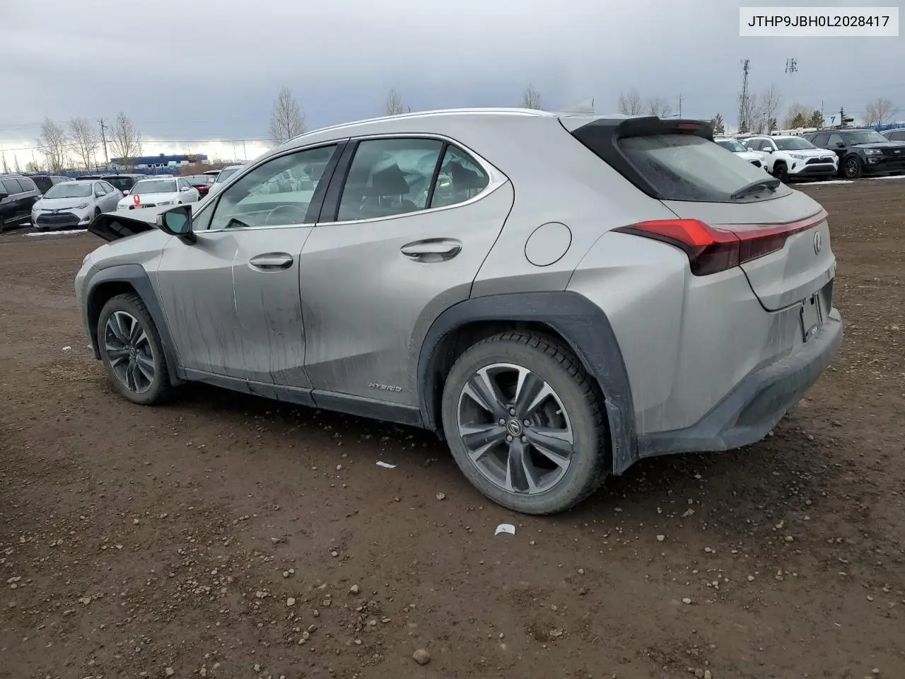 2020 Lexus Ux 250H VIN: JTHP9JBH0L2028417 Lot: 49691395