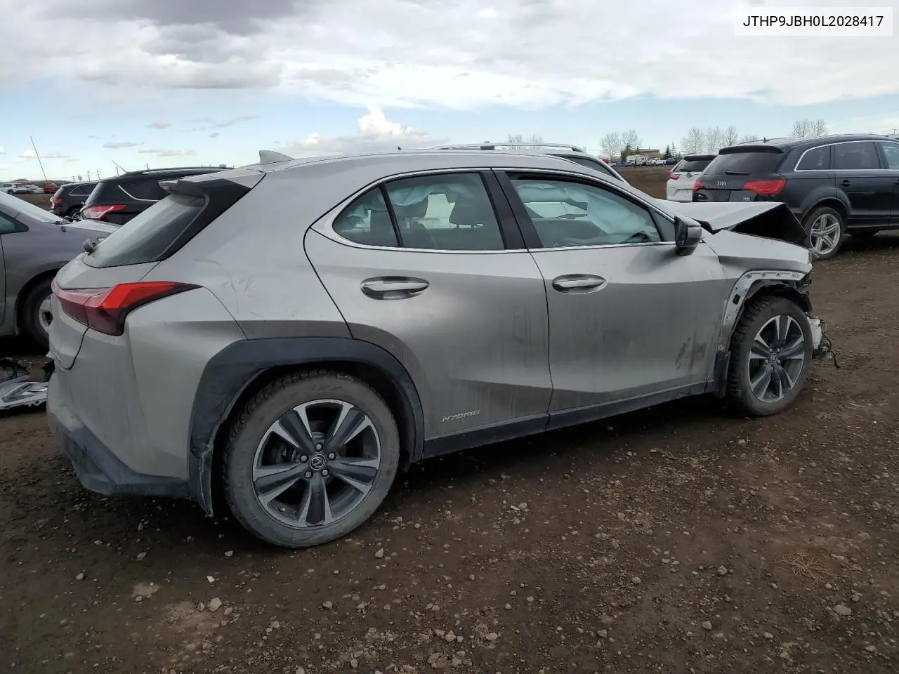 2020 Lexus Ux 250H VIN: JTHP9JBH0L2028417 Lot: 49691395
