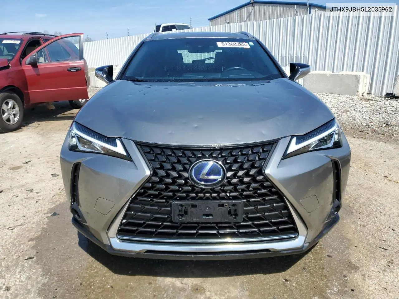 2020 Lexus Ux 250H VIN: JTHX9JBH5L2035962 Lot: 51360385