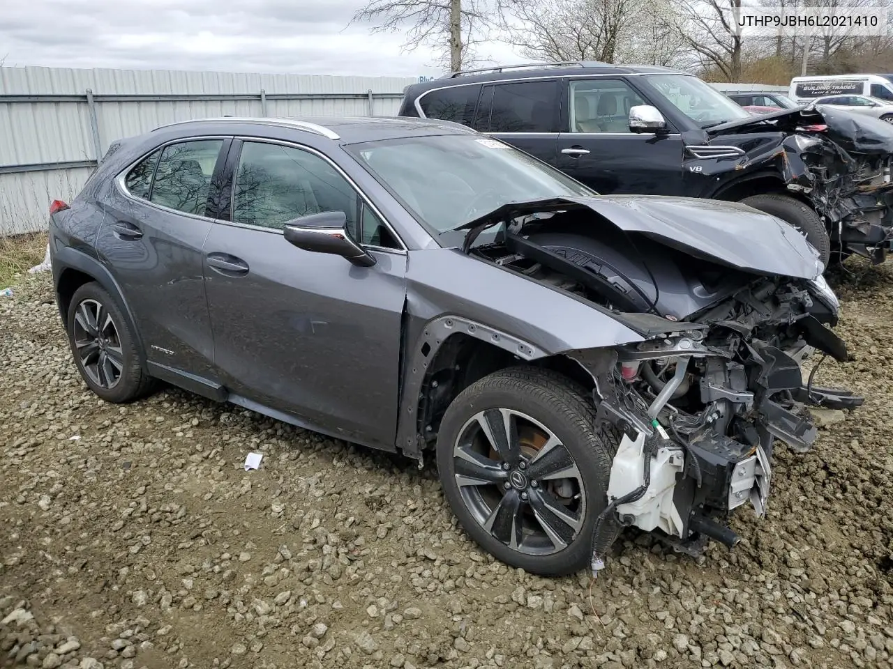 2020 Lexus Ux 250H VIN: JTHP9JBH6L2021410 Lot: 51418875