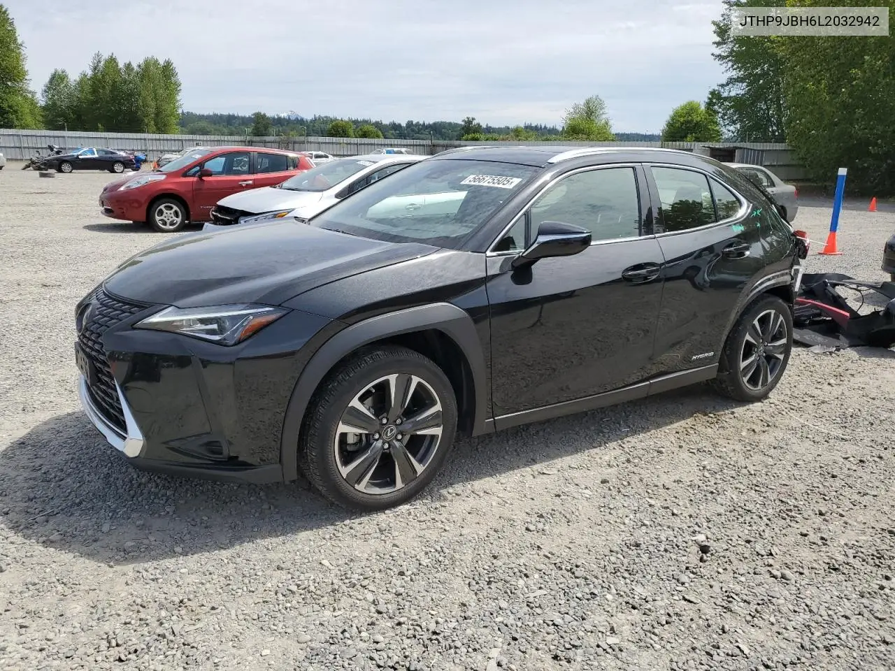 2020 Lexus Ux 250H VIN: JTHP9JBH6L2032942 Lot: 56675505