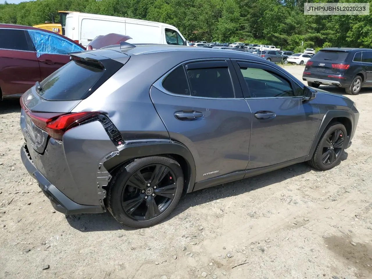 2020 Lexus Ux 250H VIN: JTHP9JBH5L2020233 Lot: 59123495