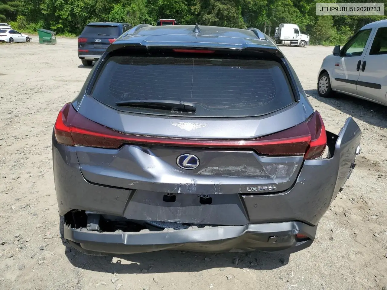 2020 Lexus Ux 250H VIN: JTHP9JBH5L2020233 Lot: 59123495