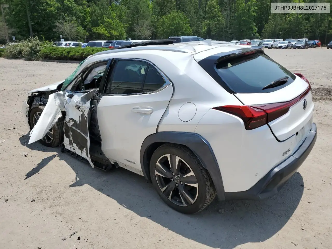 2020 Lexus Ux 250H VIN: JTHP9JBH8L2027175 Lot: 59300565