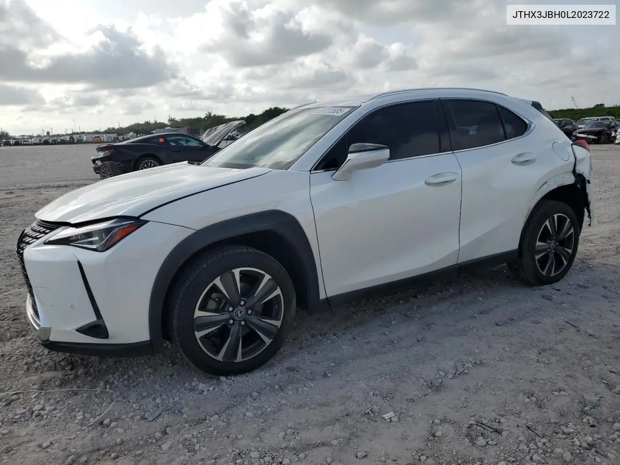 2020 Lexus Ux 200 VIN: JTHX3JBH0L2023722 Lot: 59755585