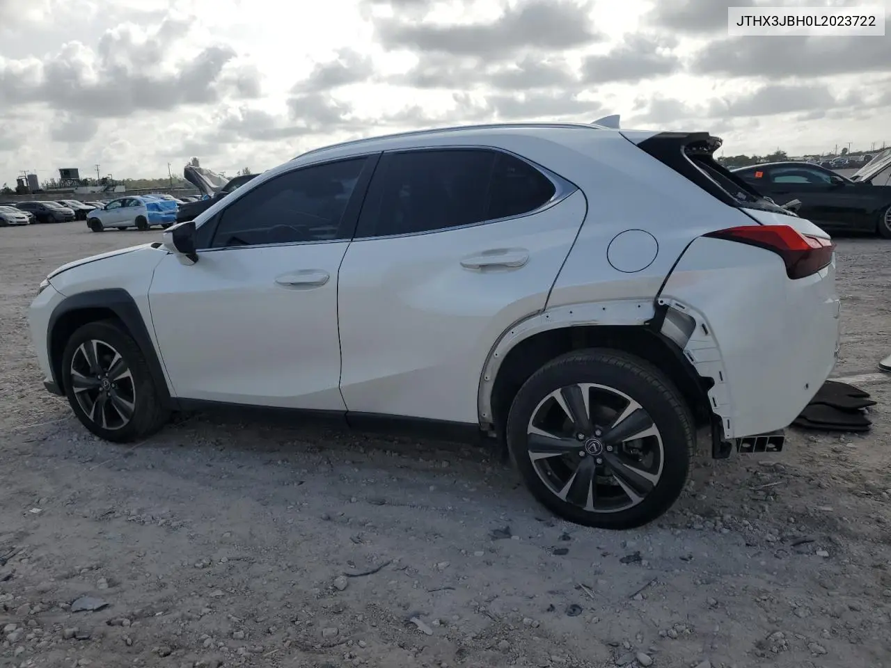 2020 Lexus Ux 200 VIN: JTHX3JBH0L2023722 Lot: 59755585