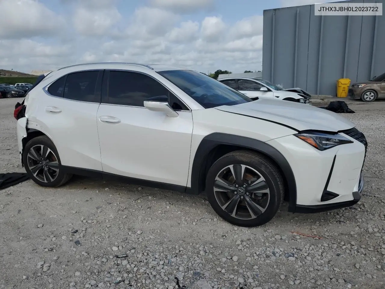 2020 Lexus Ux 200 VIN: JTHX3JBH0L2023722 Lot: 59755585