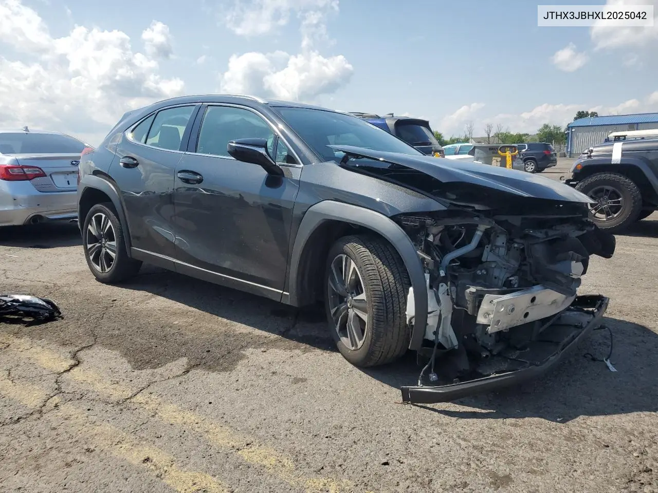 2020 Lexus Ux 200 VIN: JTHX3JBHXL2025042 Lot: 60426705