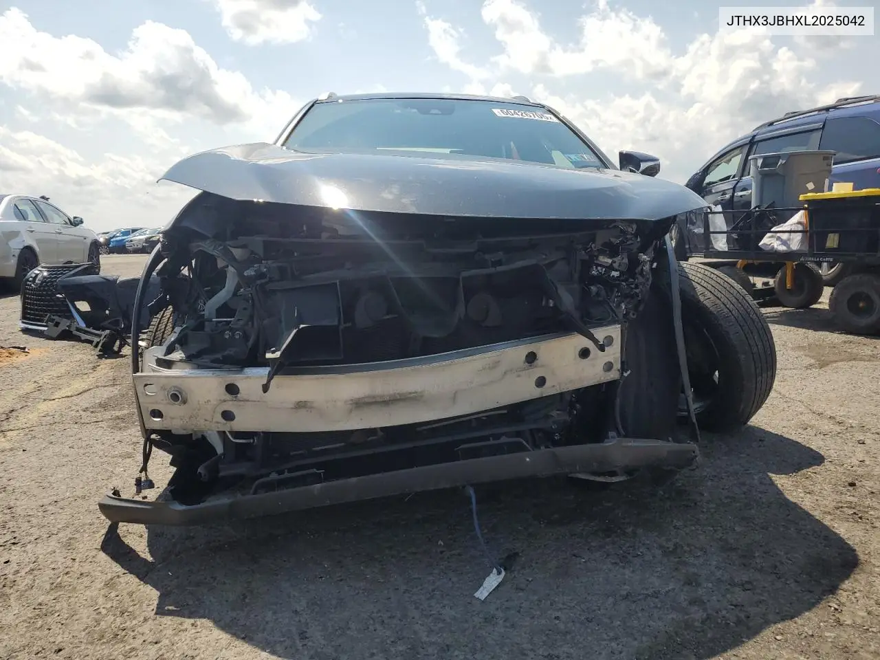 2020 Lexus Ux 200 VIN: JTHX3JBHXL2025042 Lot: 60426705