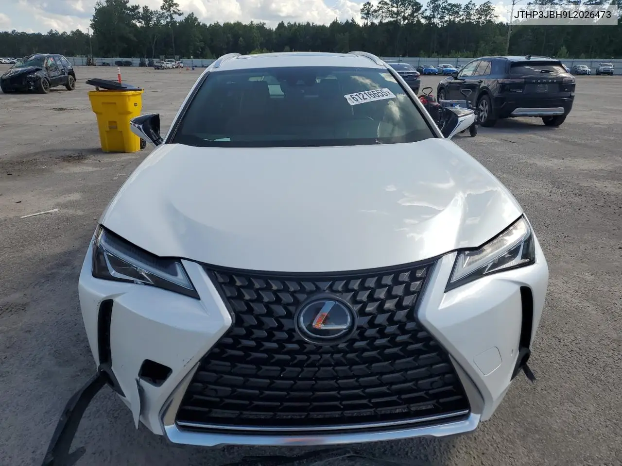 2020 Lexus Ux 200 VIN: JTHP3JBH9L2026473 Lot: 61216655