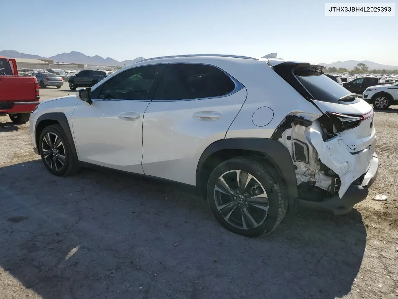 2020 Lexus Ux 200 VIN: JTHX3JBH4L2029393 Lot: 61468125