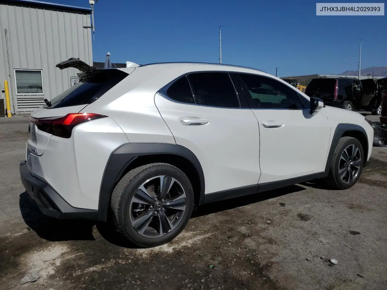2020 Lexus Ux 200 VIN: JTHX3JBH4L2029393 Lot: 61468125
