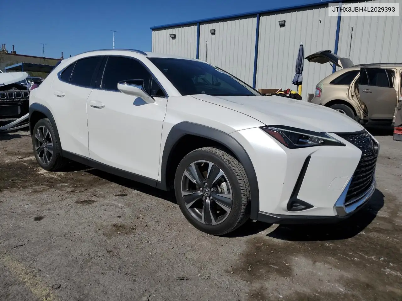 2020 Lexus Ux 200 VIN: JTHX3JBH4L2029393 Lot: 61468125