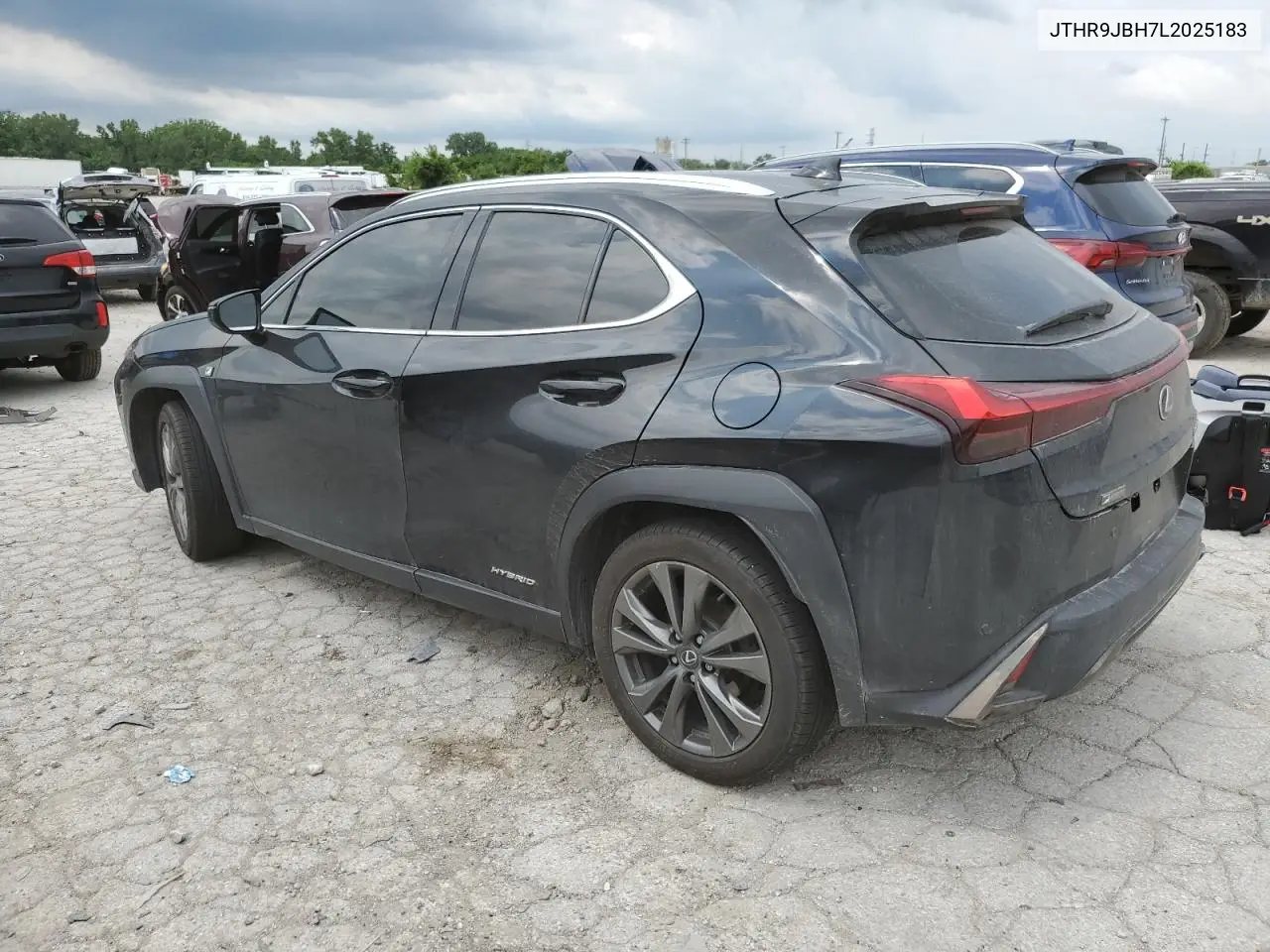 2020 Lexus Ux 250H VIN: JTHR9JBH7L2025183 Lot: 61575105