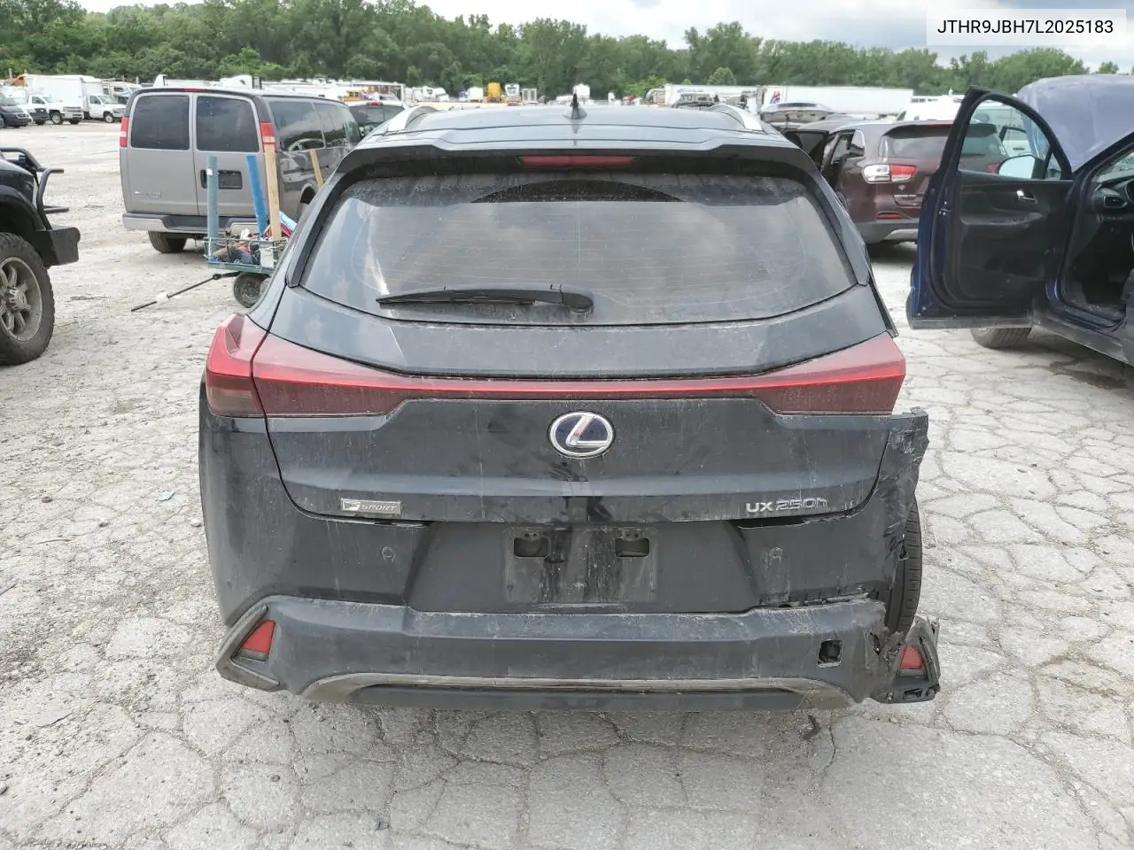 2020 Lexus Ux 250H VIN: JTHR9JBH7L2025183 Lot: 61575105