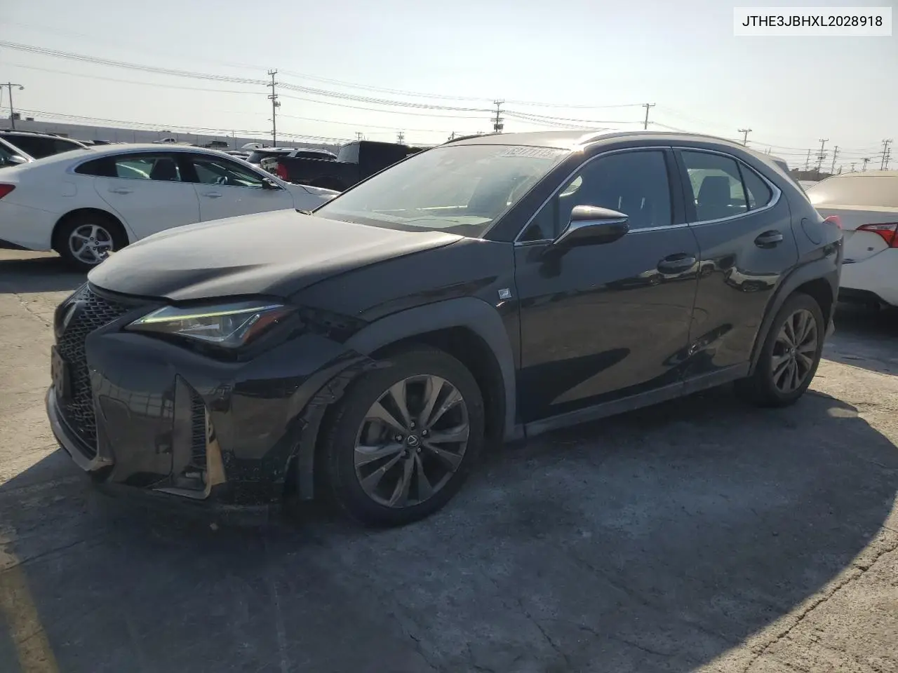 2020 Lexus Ux 200 VIN: JTHE3JBHXL2028918 Lot: 62171115