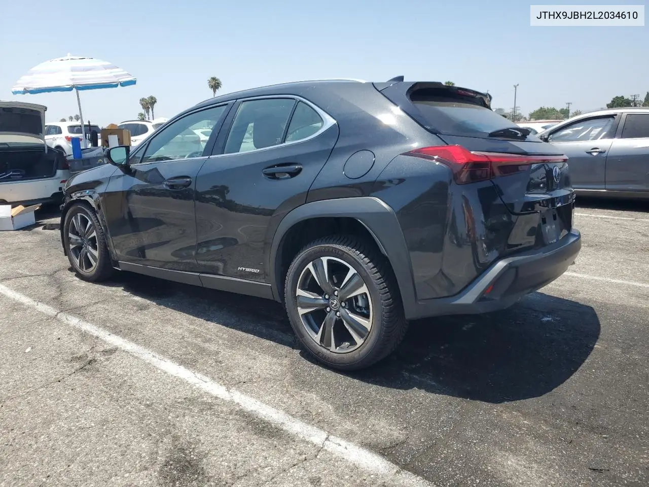 2020 Lexus Ux 250H VIN: JTHX9JBH2L2034610 Lot: 62195585
