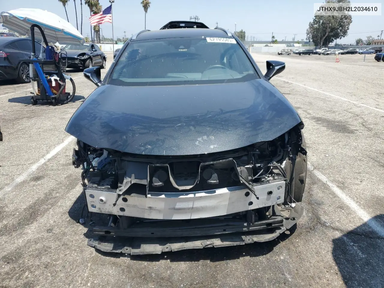 2020 Lexus Ux 250H VIN: JTHX9JBH2L2034610 Lot: 62195585