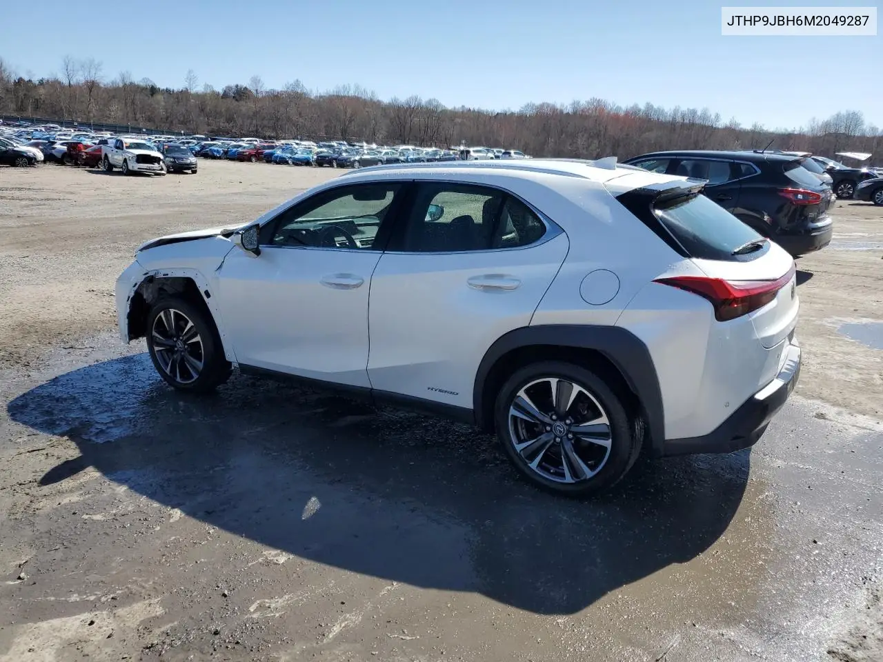 2021 Lexus Ux 250H VIN: JTHP9JBH6M2049287 Lot: 52530855