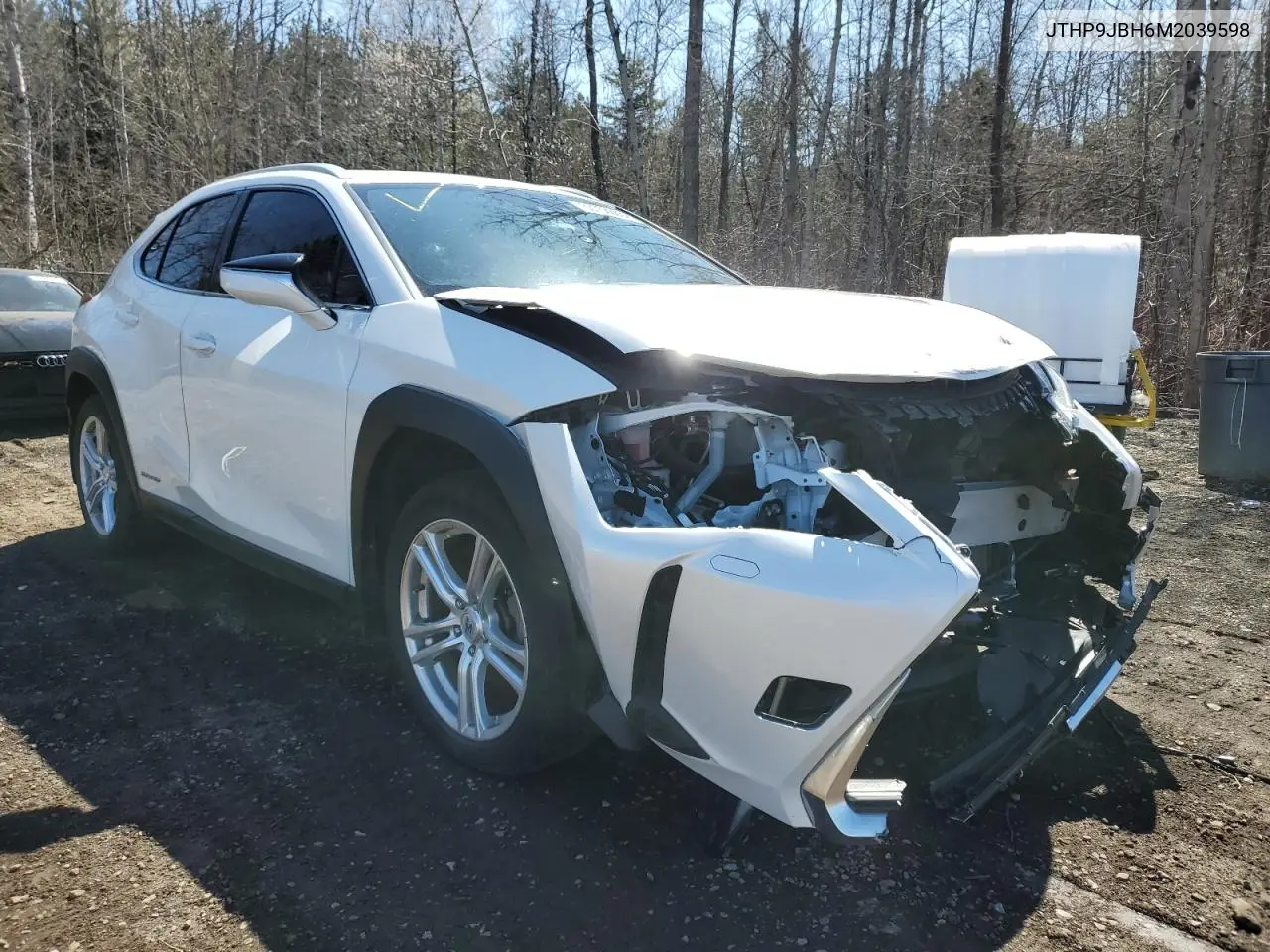 2021 Lexus Ux 250H VIN: JTHP9JBH6M2039598 Lot: 53758085