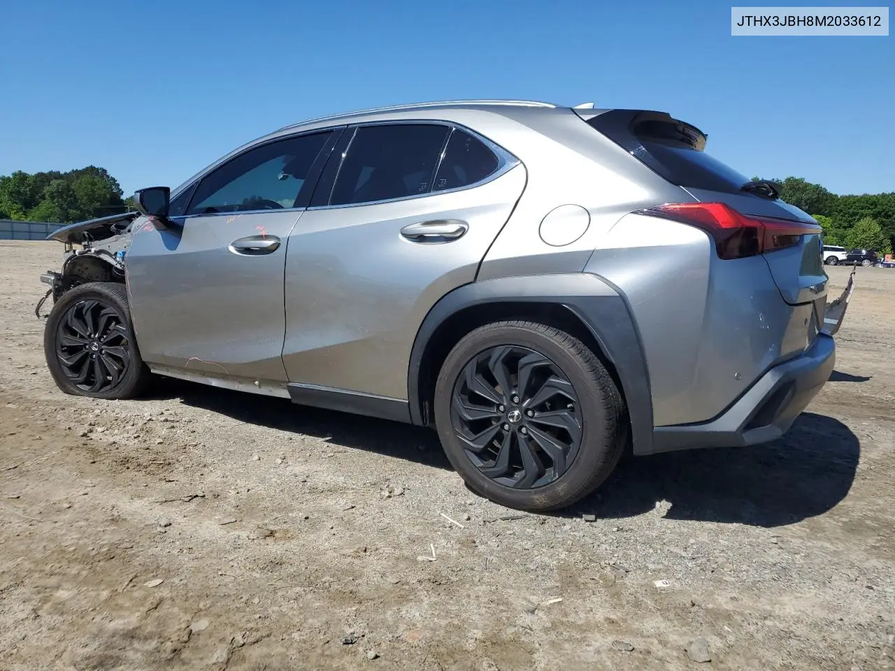 2021 Lexus Ux 200 VIN: JTHX3JBH8M2033612 Lot: 56215455