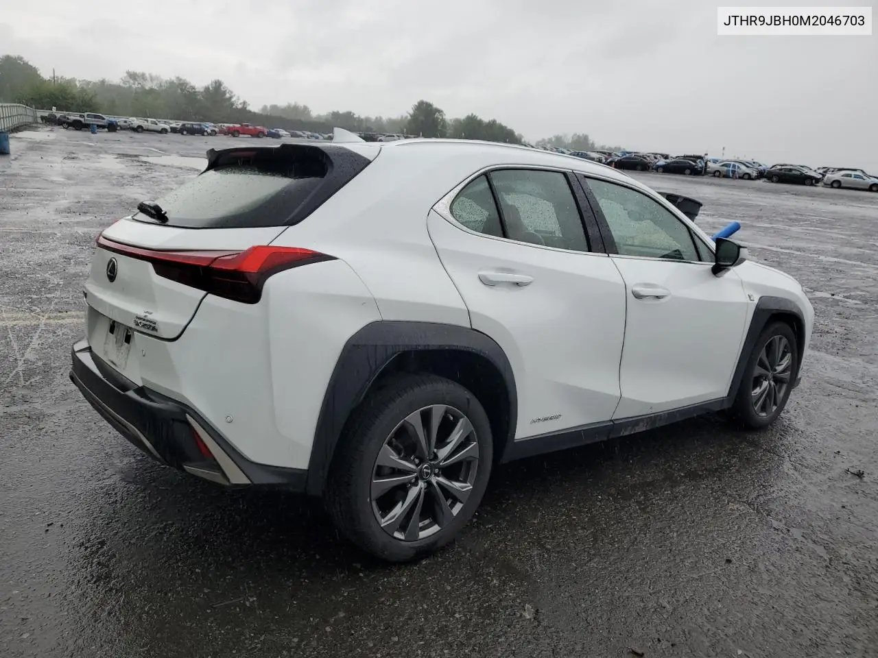 2021 Lexus Ux 250H VIN: JTHR9JBH0M2046703 Lot: 56818255