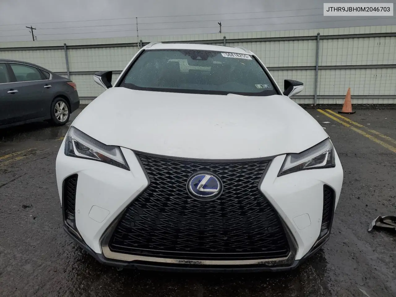 2021 Lexus Ux 250H VIN: JTHR9JBH0M2046703 Lot: 56818255